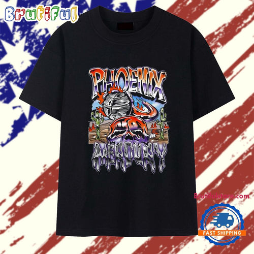 Phoenix Mercury Melting Mercury Desert Comic T Shirt