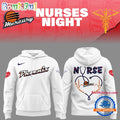 Phoenix Mercury Nurses 2025 Limited Edition White Hoodie T-Shirt