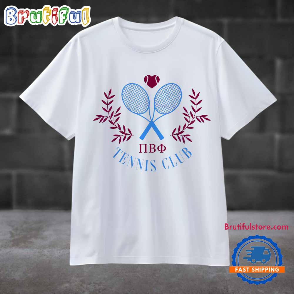 Pi Beta Phi Sorority Tennis T Shirt