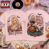 Pink Cowgirl Pumpkin Dolly Parton Queen 3D Shirt Hoodie T-Shirt