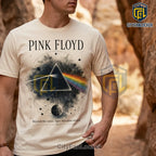 Pink Floyd Dark Side of the Moon Cream T-Shirt