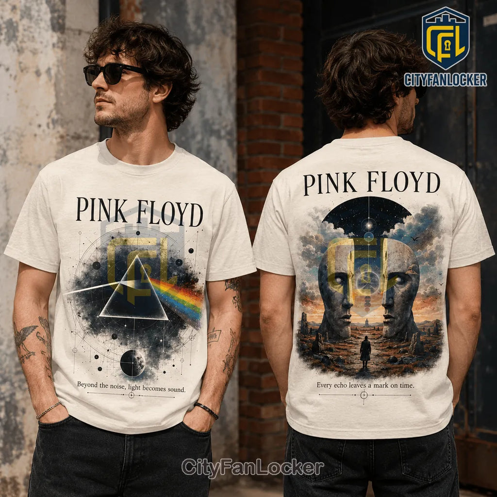 Pink Floyd Dark Side of the Moon Cream T-Shirt