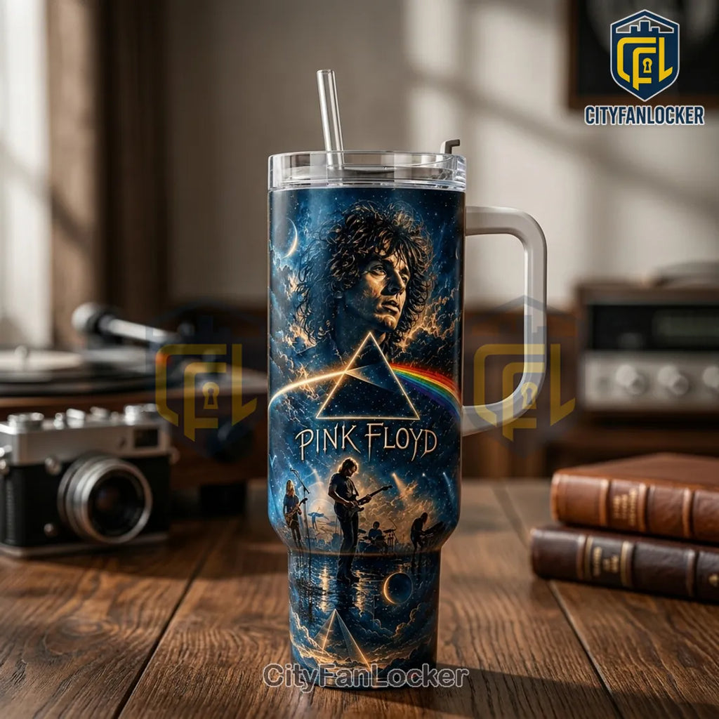 Pink Floyd Dark Side of the Moon Stainless Steel 40oz Stanley Tumbler