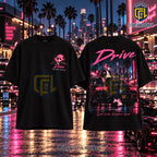 Pink Panther Retrowave Los Angeles T-Shirt