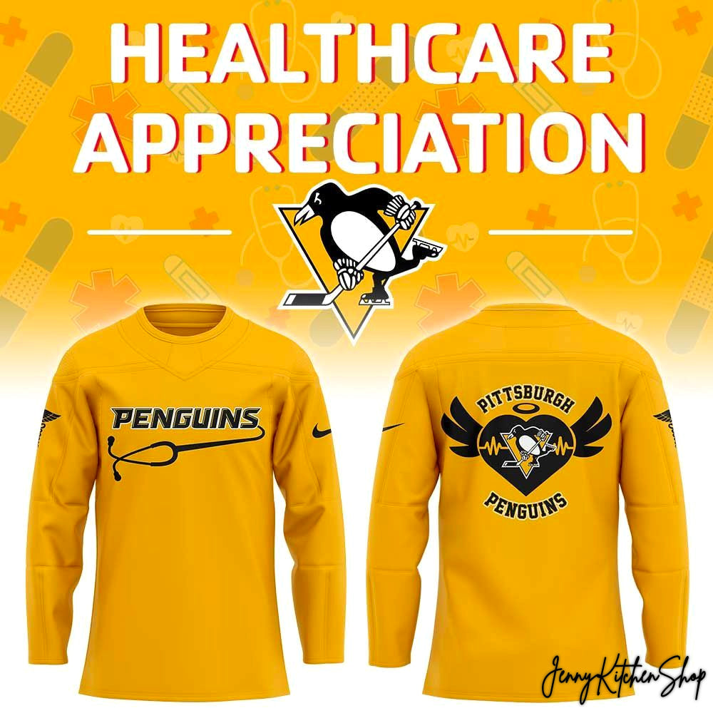 Pittsburgh Penguins 2026 Healthcare Appreciation Night Limited Hockey Jersey