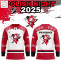 Pittsburgh Penguins Polish Heritage Night 2025 Limited Edition Hockey Jersey