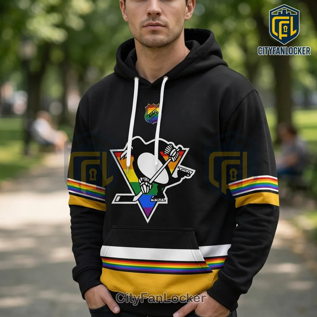 Pittsburgh Penguins x Pride LGBTQ Month 2026 Edition Hoodie