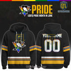Pittsburgh Penguins x Pride LGBTQ Month 2026 Edition Hoodie
