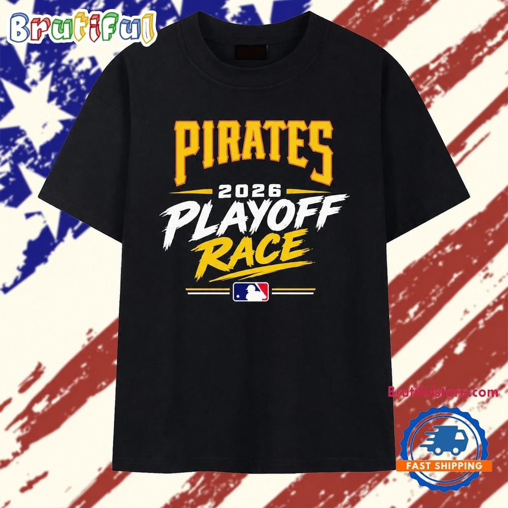 Pittsburgh Pirates 2026 Playoff Race Baseball T Shirt