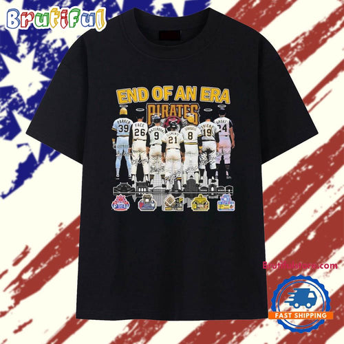 Pittsburgh Pirates End Of An Era Signatures T Shirt
