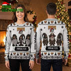 Pittsburgh Pirates Gnome Trio Christmas Ugly Christmas Sweater
