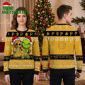 Pittsburgh Pirates Grinch And Groot Santa Hat Ugly Christmas Sweater
