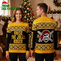 Pittsburgh Pirates Skull Raise The Jolly Roger Ugly Christmas Sweater