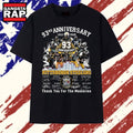 Pittsburgh Steelers 93rd Anniversary Greatness Legends Signatures Football T Shirt