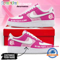 Pittsburgh Steelers Breast Cancer Awareness October Air Force 1 Shoes Sneaker