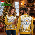Pittsburgh Steelers Christmas Tree Ugly Christmas Sweater