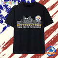 Pittsburgh Steelers City Player Name Thank You For The Memories T Shirt