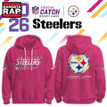 Pittsburgh Steelers Crucial Catch 2026 Pink Limited Edition Hoodie Shirt