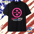 Pittsburgh Steelers Crucial Catch Intercept Cancer T Shirt