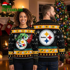 Pittsburgh Steelers Grinch Christmas Ugly Christmas Sweater