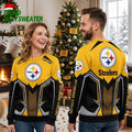 Pittsburgh Steelers Iconic Logo Ugly Christmas Sweater