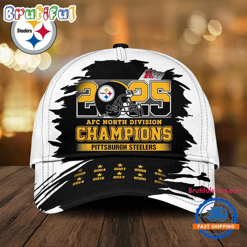 Pittsburgh Steelers NFL AFC North Champions Classic Cap