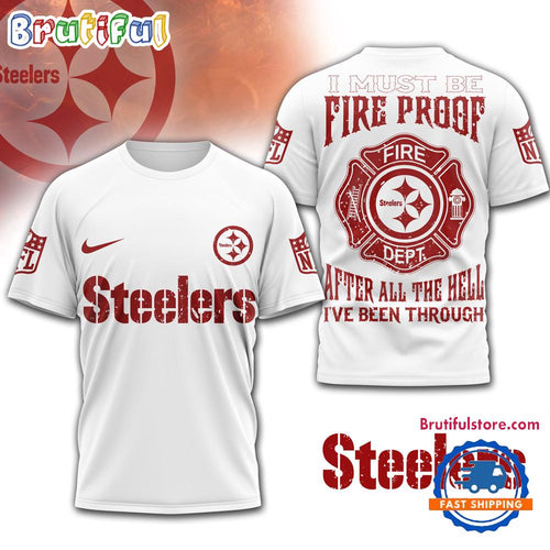 Pittsburgh Steelers NFL Built By Fire Game Day Limited Edition 3D Shirt