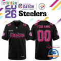 Pittsburgh Steelers NFL Crucial Catch 2026 Black Limited Edition Football Jersey