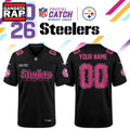 Pittsburgh Steelers NFL Crucial Catch 2026 Black Limited Edition Football Jersey