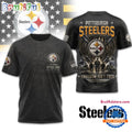 Pittsburgh Steelers NFL Freedom Team Military 3D T Shirt