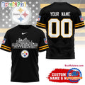 Pittsburgh Steelers NFL Game Day Skyline Names Limited Edition 3D Shirt