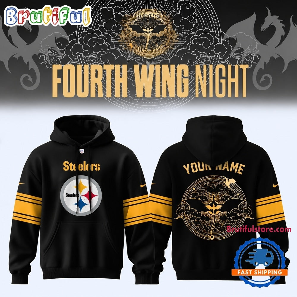 Pittsburgh Steelers x Fourth Wing Night 2026 Limited Edition Hoodie