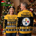 Pittsburgh Steelers Yes I’m Old But I Saw Greatness Ugly Christmas Sweater