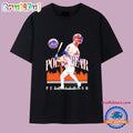 Polar Bear Pete Alonso #20 New York Mets Baseball Skyline T Shirt