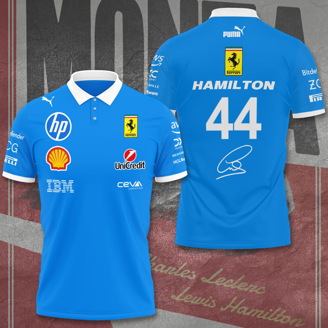 Scuderia Ferrari HP x Lewis Hamilton 2025 3D Apparel – TANTN15798