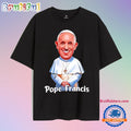 Pope Francis Pray for Pope 1936 2025 Caricature T Shirt