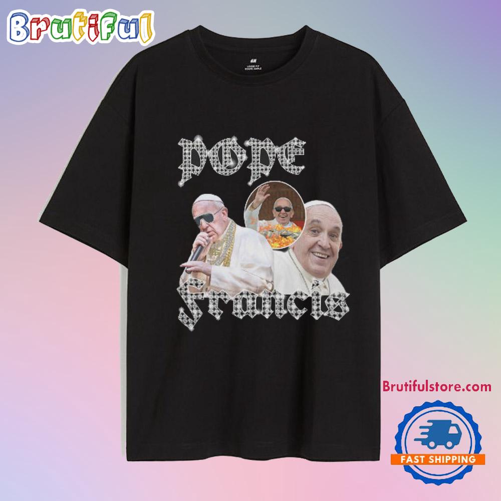 POPE FRANCIS VINTAGE RAP TEE Classic T-Shirts