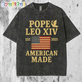 Popo Lep XIV Est.2025 American Made Mineral Wash T Shirt