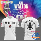 Portland Trail Blazers Special New Bill Walton Tribute 2025 Hoodie T-Shirt
