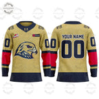 Portland Winterhawks 50th Golden Uniform Hockey Jersey