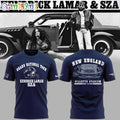 Post Malone Grand National Tour x New England Patriots 2025 3D Printed Shirt