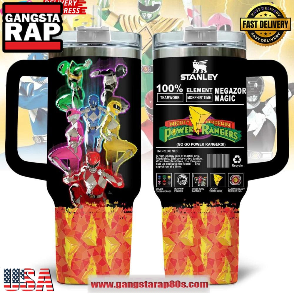 Power Rangers x Stanley Limited Edition Tumbler Cup 40oz