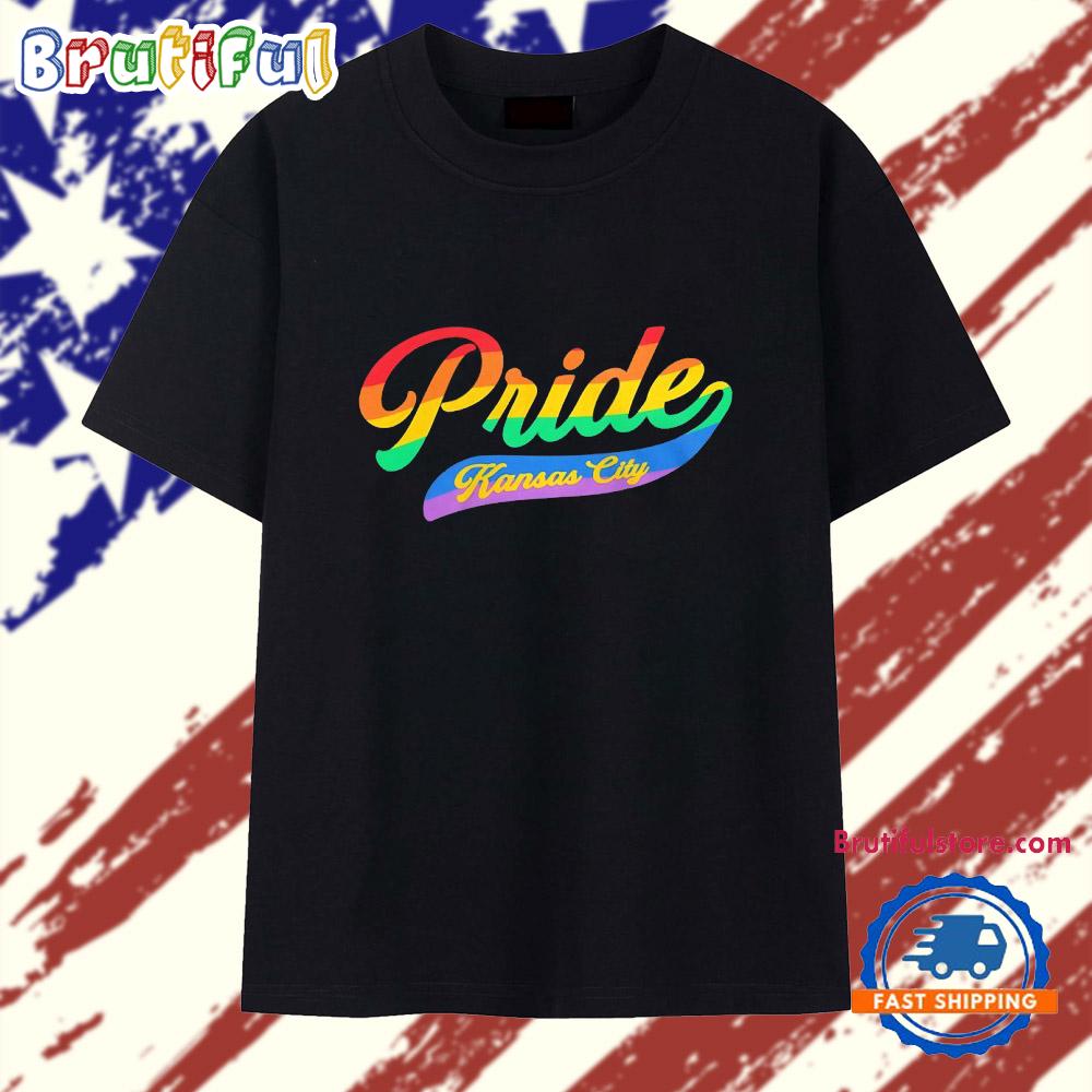 Pride Kansas City Script T Shirt