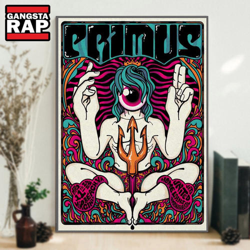 Primus Veterans United Home Loans Amphitheater, Virginia Beach, VA May 11 2025 Show Poster Canvas Art