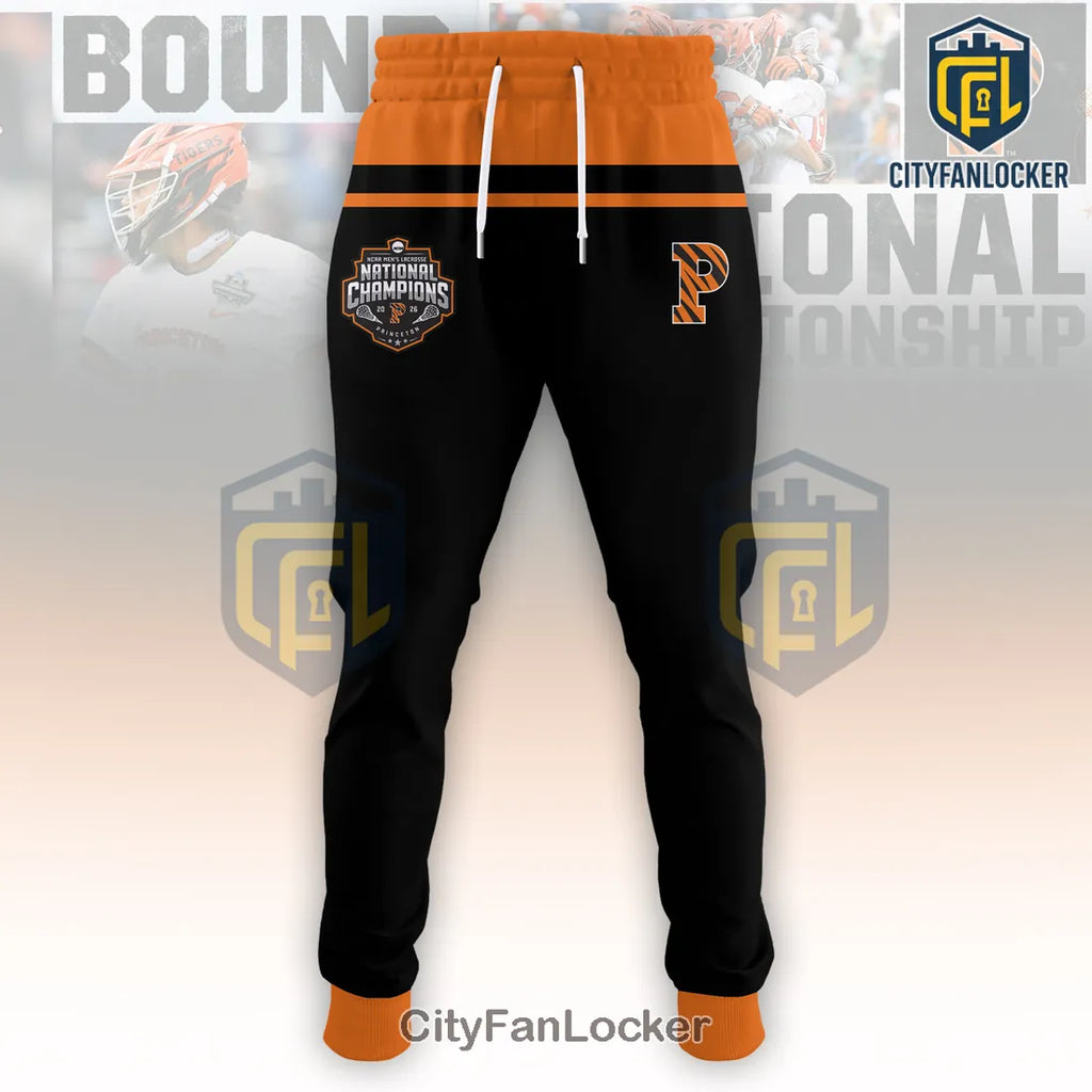 Princeton Tigers x 2026 National Championship Men’s Lacrosse Hoodie