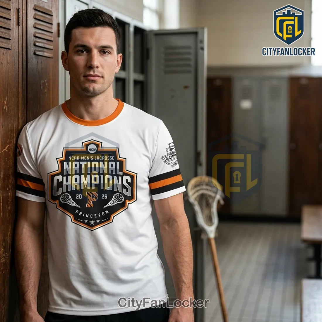 Princeton Tigers x 2026 NCAA Lacrosse National Champions Shirt