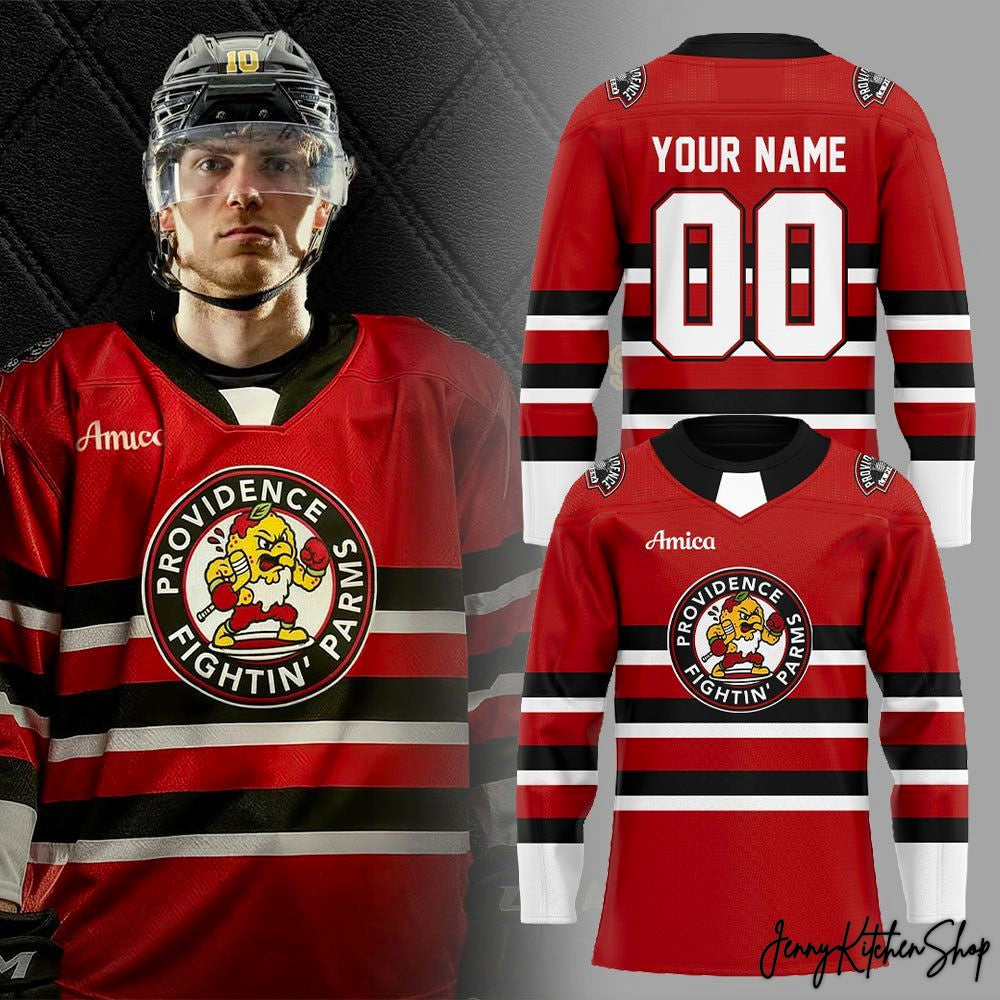 Providence Bruins 2026 Fightin Parms Strike Back Exclusive Hockey Jersey