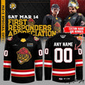 Providence Bruins First Responders 2026 Limited Custom Hockey Jersey