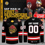 Providence Bruins First Responders 2026 Limited Custom Hockey Jersey