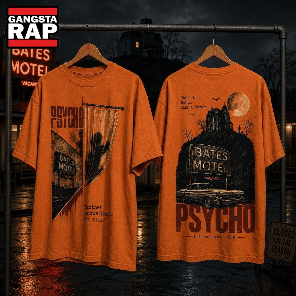 Psycho Bates Motel Halloween 3D Shirt